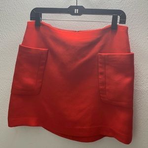 Express Red Retro Skirt